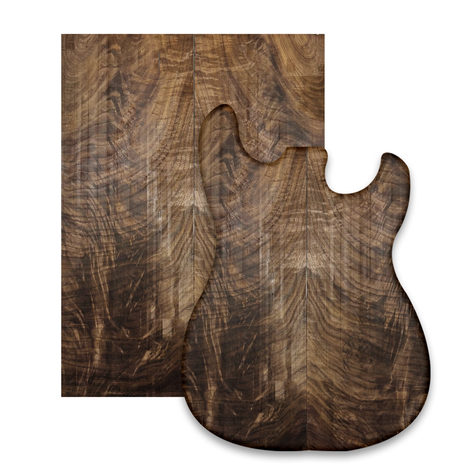 Figured-Flame-Black-Walnut Exotic Wood Zone