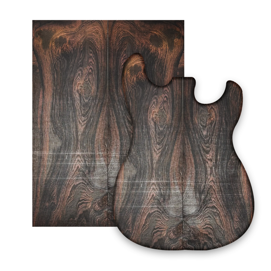 Rare Scary Wild Grain Brazilian Rosewood