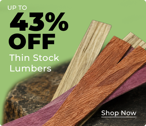 Exotic Woods sale is live now