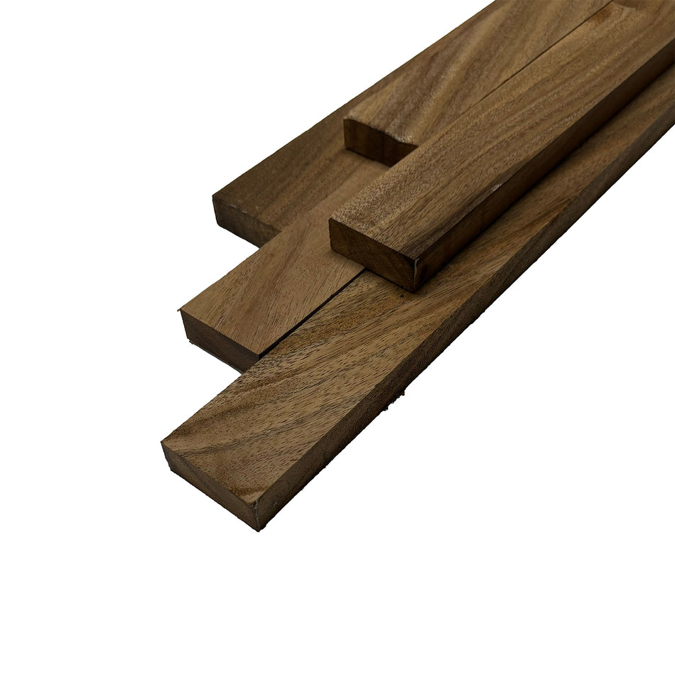 Indian Walnut Cutting Board Lumber - 3/4" x 2" (4 Pieces)