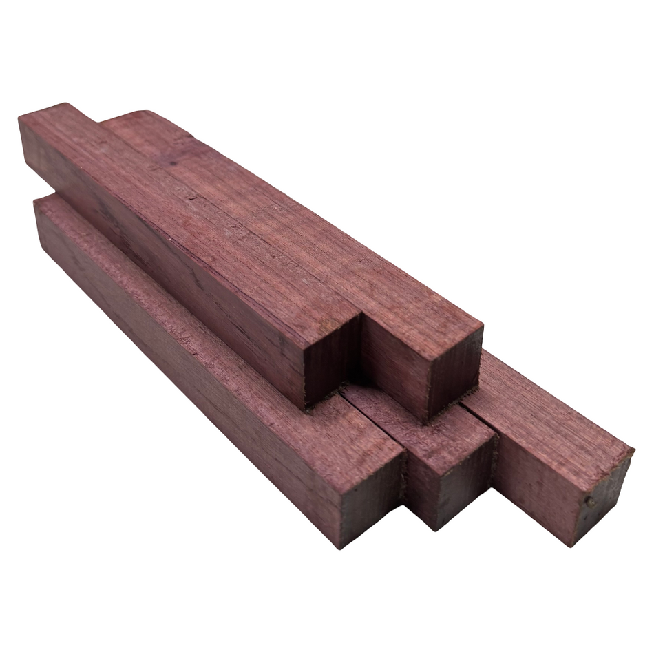 Flame Purpleheart Wood Pen Blanks