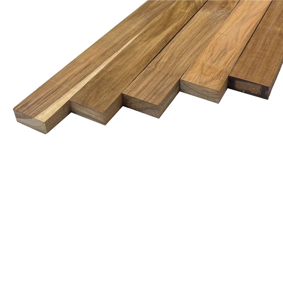 Genuine Teak Cutting Board Lumber (9 Pieces)