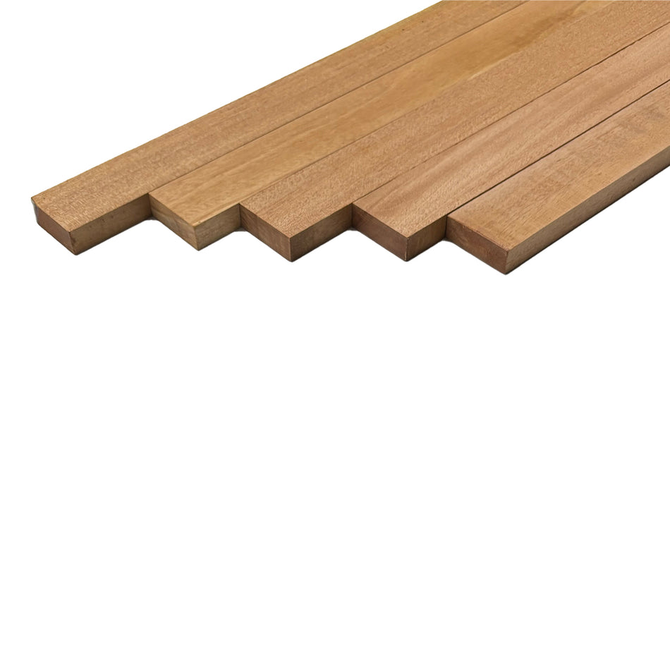 Genuine Mahogany Cutting Board Lumber (9 Pieces)