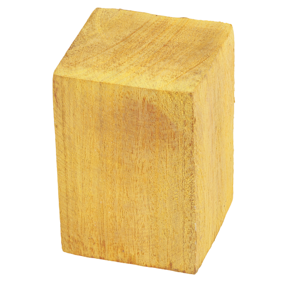 Osage Orange Wood Turning Blank 2" x 2" x 3" for Bottle Stoppers, Rings, Jewelry, Game calls, Tool Handles