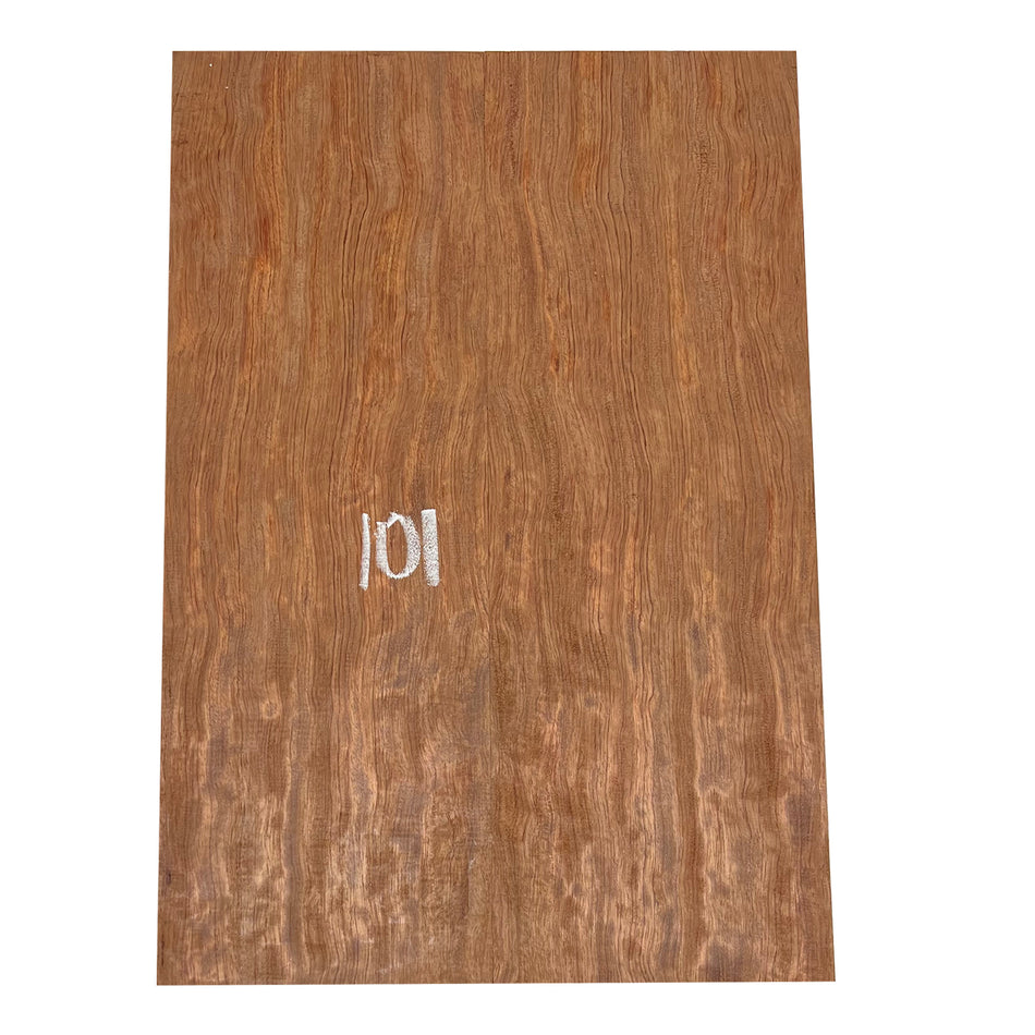 Bubinga Bookmatched Drop Tops para guitarra 21" x 7-3/4" x 5/8" #10