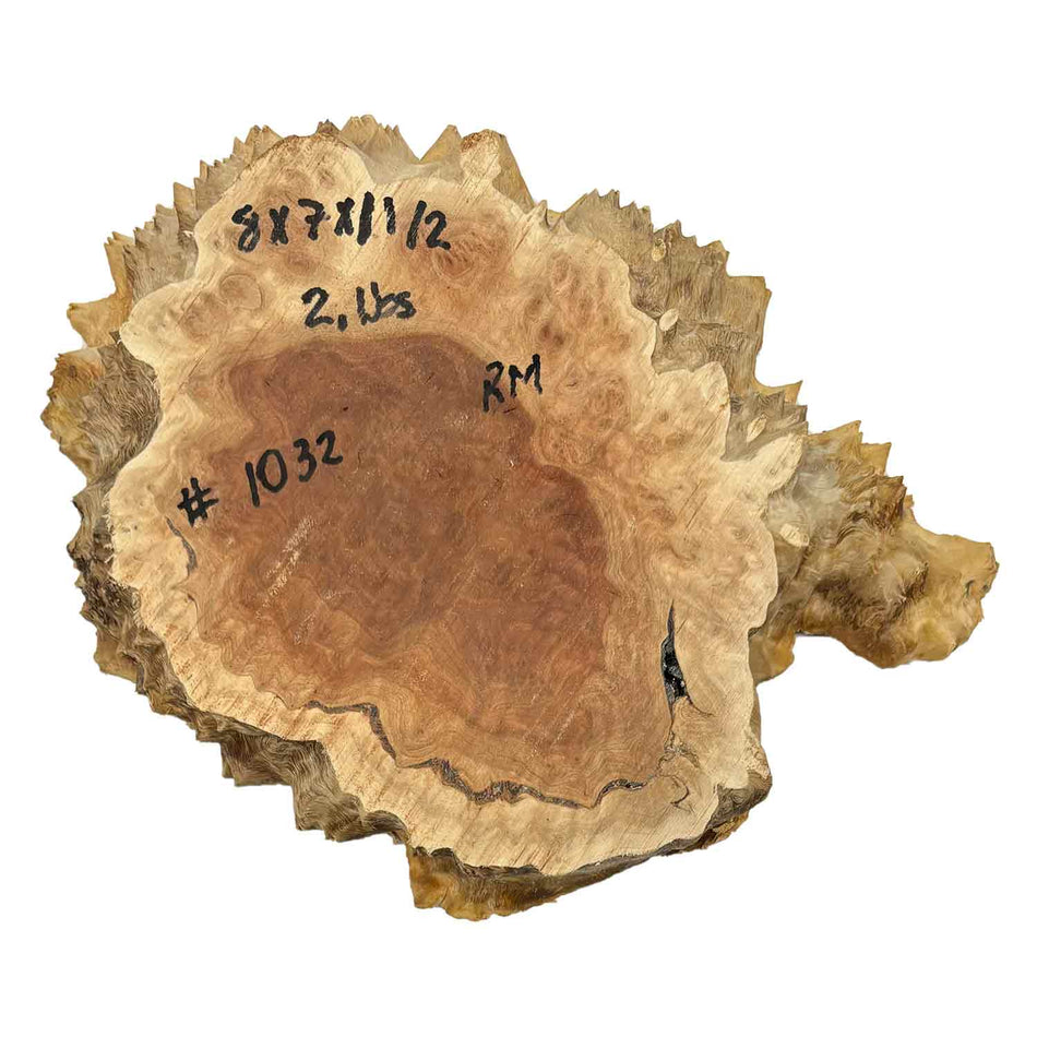 Red Mallee Burl Cookies - 8" x 7" x 1-1/2" #1032