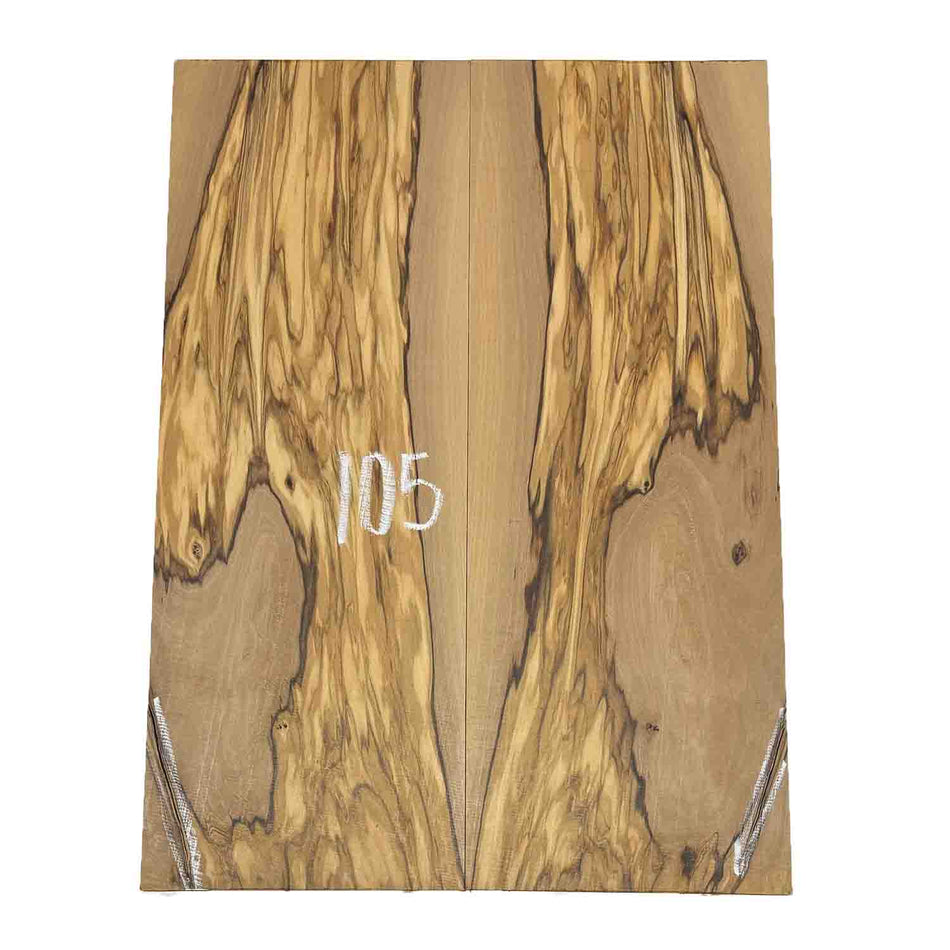 Olivewood Guitar Drop Top 21-1/4" x 7-1/2" x 3/8" #105