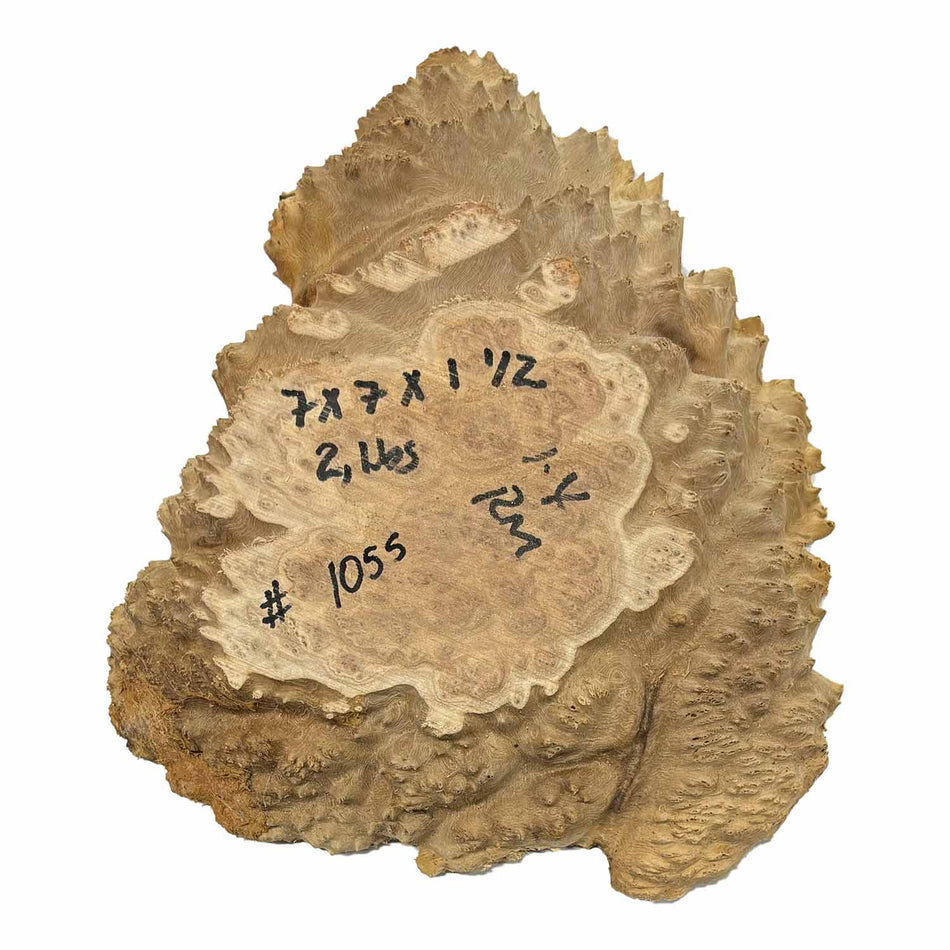 Red Mallee Burl Cookies - 7" x 7" x 1-1/2" #1055