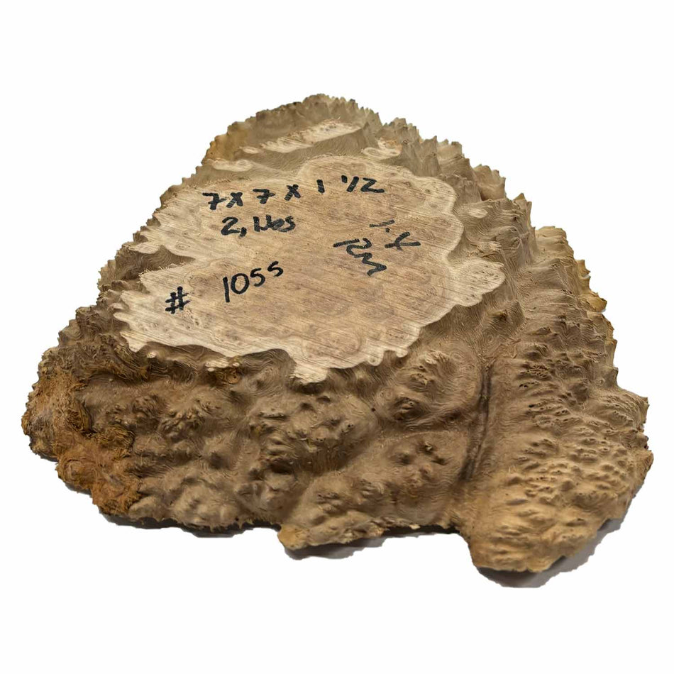 Red Mallee Burl Cookies - 7" x 7" x 1-1/2" #1055