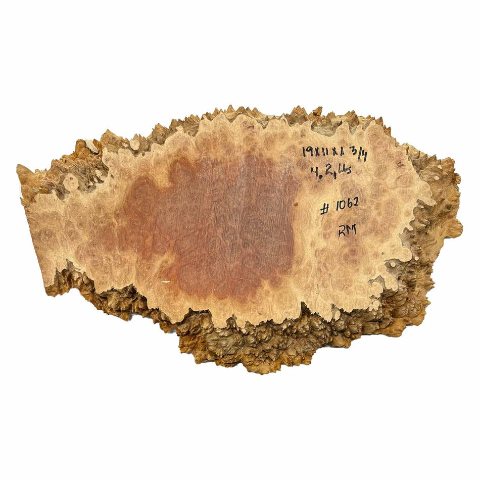 Red Mallee Burl Cookies - 19" x 11" x 1-3/4" #1062