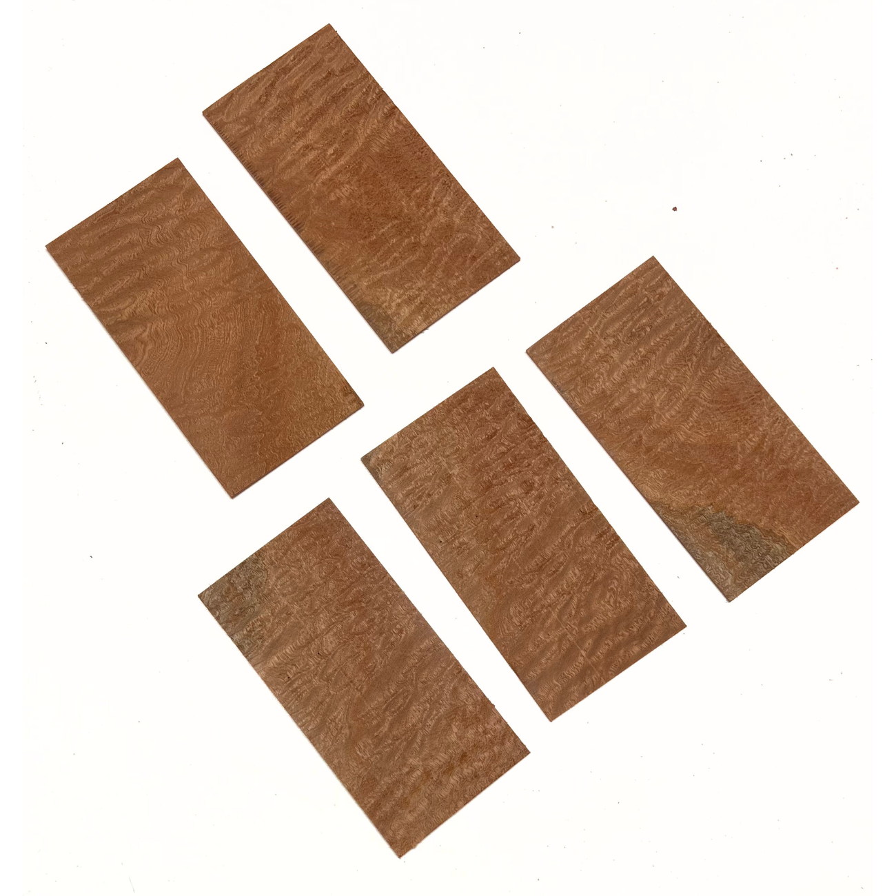 Quilted Curly Sapele Guitar Headplates - Exotic Wood Zone - Buy online Across USA 