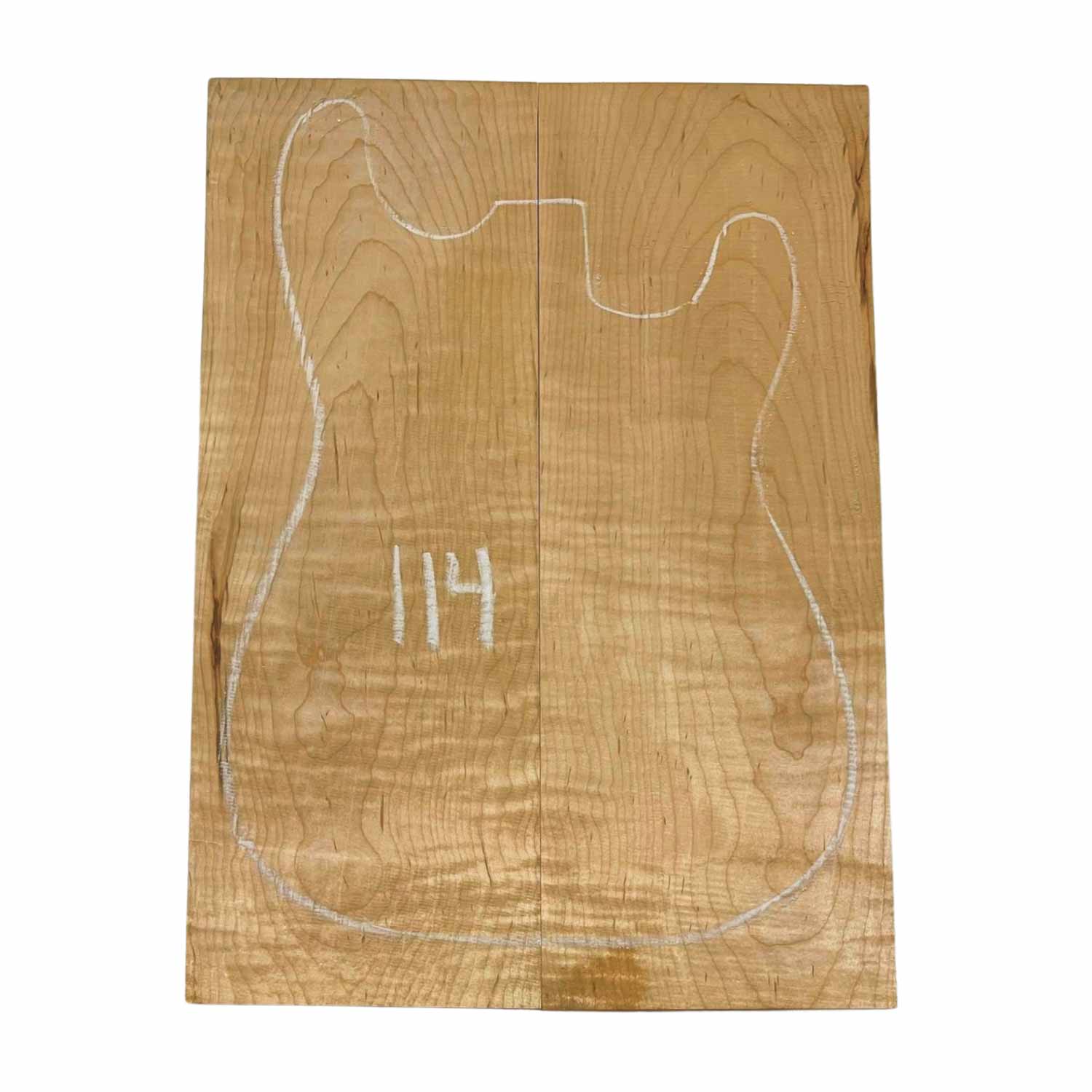 Granadillo Bookmatched Drop Tops para guitarra 21&quot; x 7&quot; x 1/4&quot;