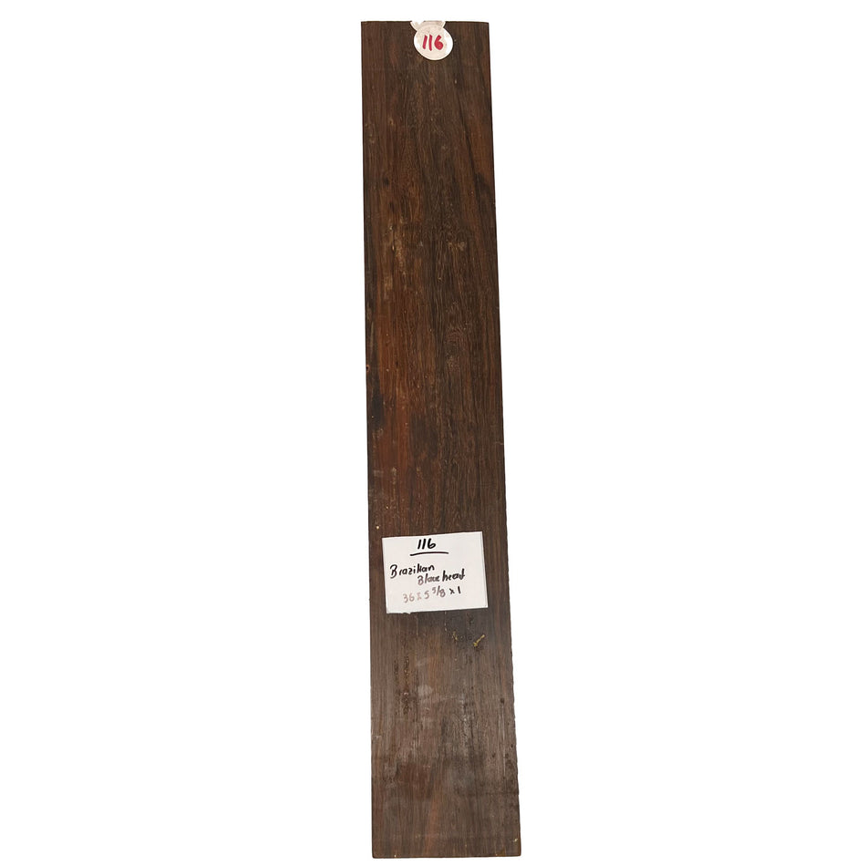 Brazilian Blackheart Lumber  36" x 5-5/8" x 1" #116