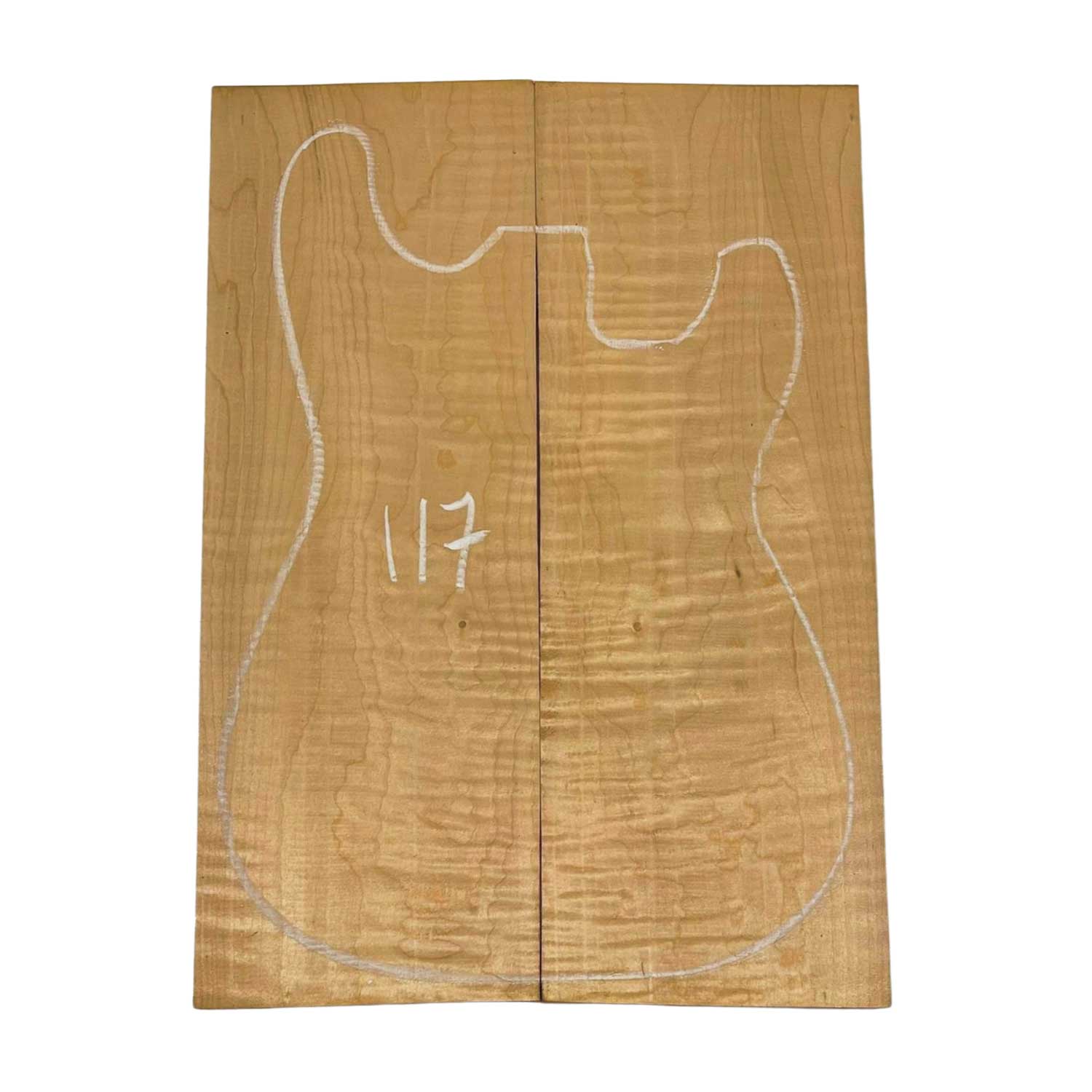 Granadillo Bookmatched Drop Tops para guitarra 21&quot; x 7&quot; x 1/4&quot;