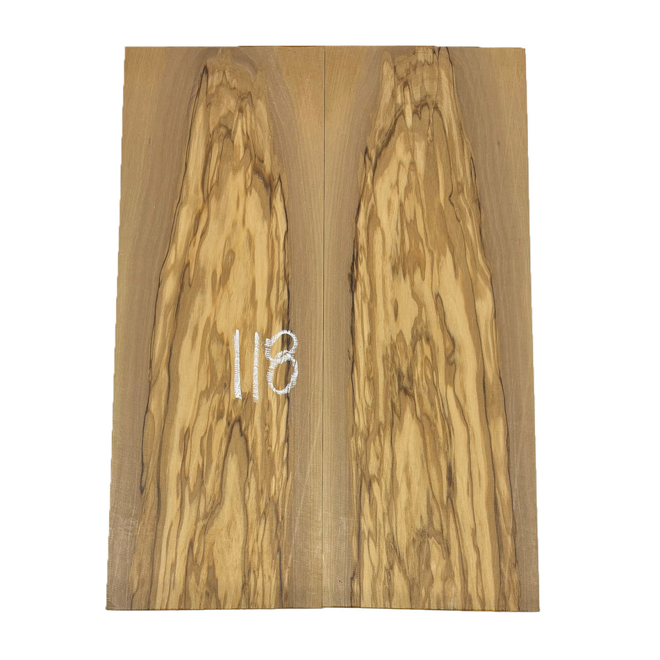 Olivewood Guitar Drop Top 21-1/4" x 7-1/2" x 3/8" #118