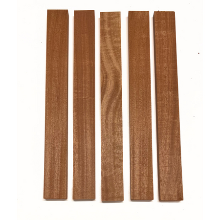 Pack Of 5 ,Quilted Curly Sapele 3/4 Lumber Boards/Cutting Board Blocks - Exotic Wood Zone - Buy online Across USA 