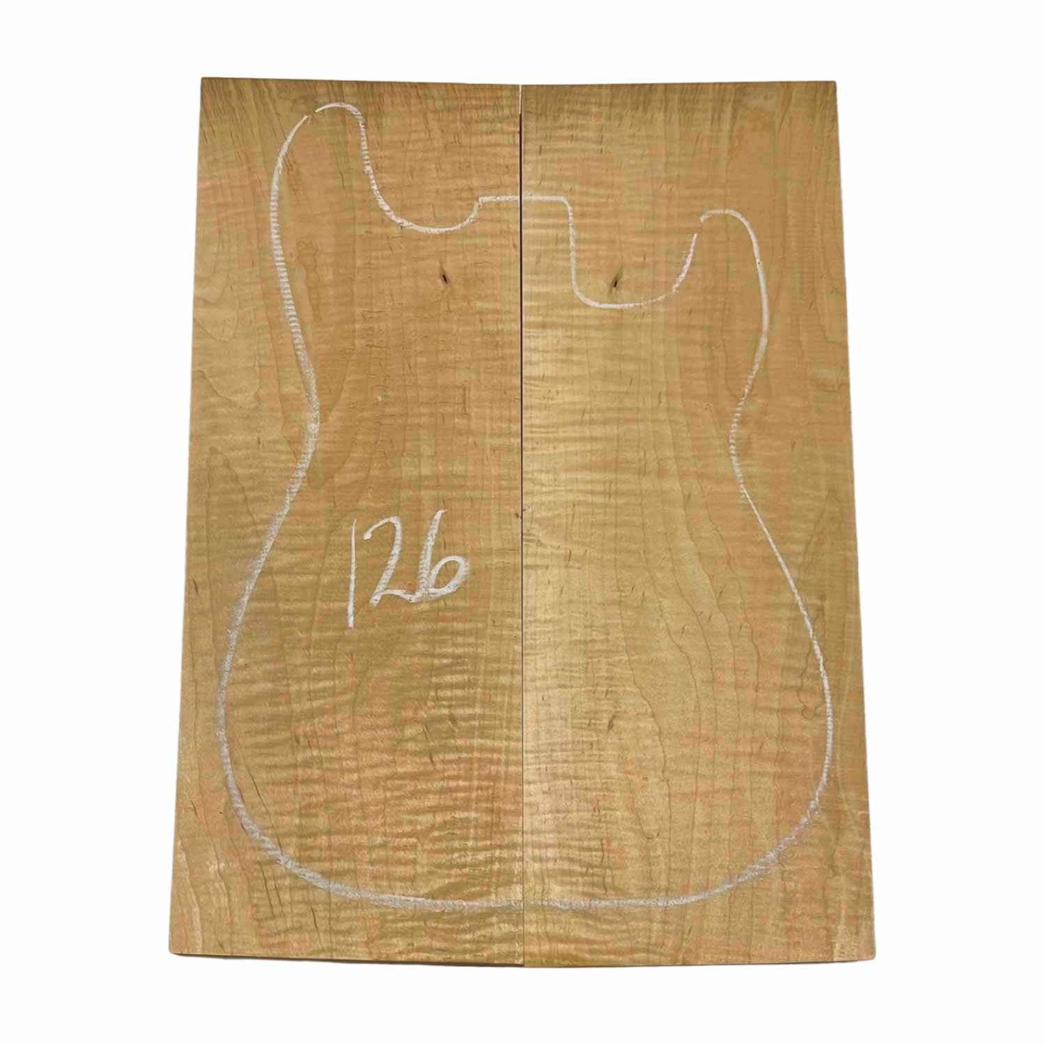 Granadillo Bookmatched Drop Tops para guitarra 21&quot; x 7&quot; x 1/4&quot;