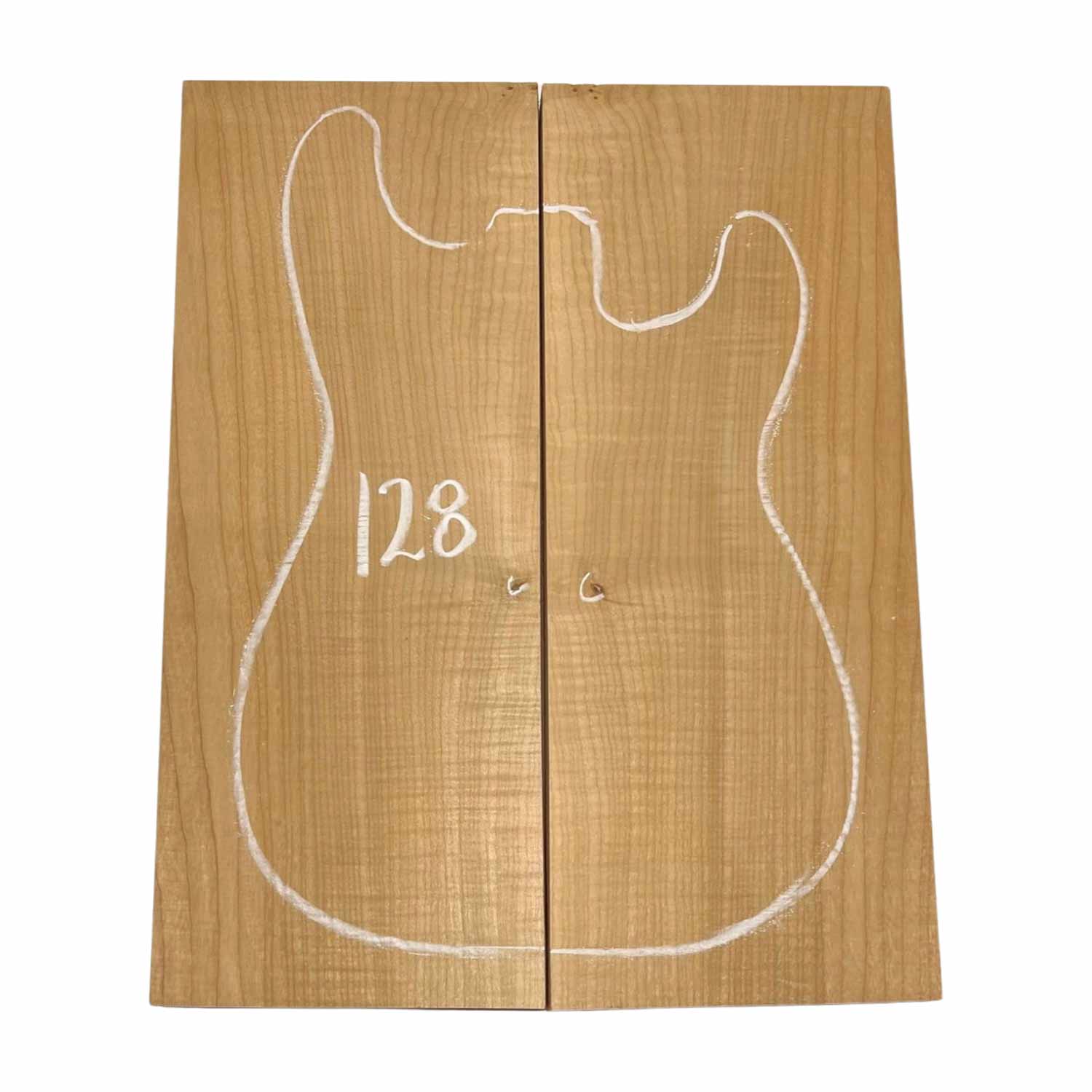 Granadillo Bookmatched Drop Tops para guitarra 21&quot; x 7&quot; x 1/4&quot;