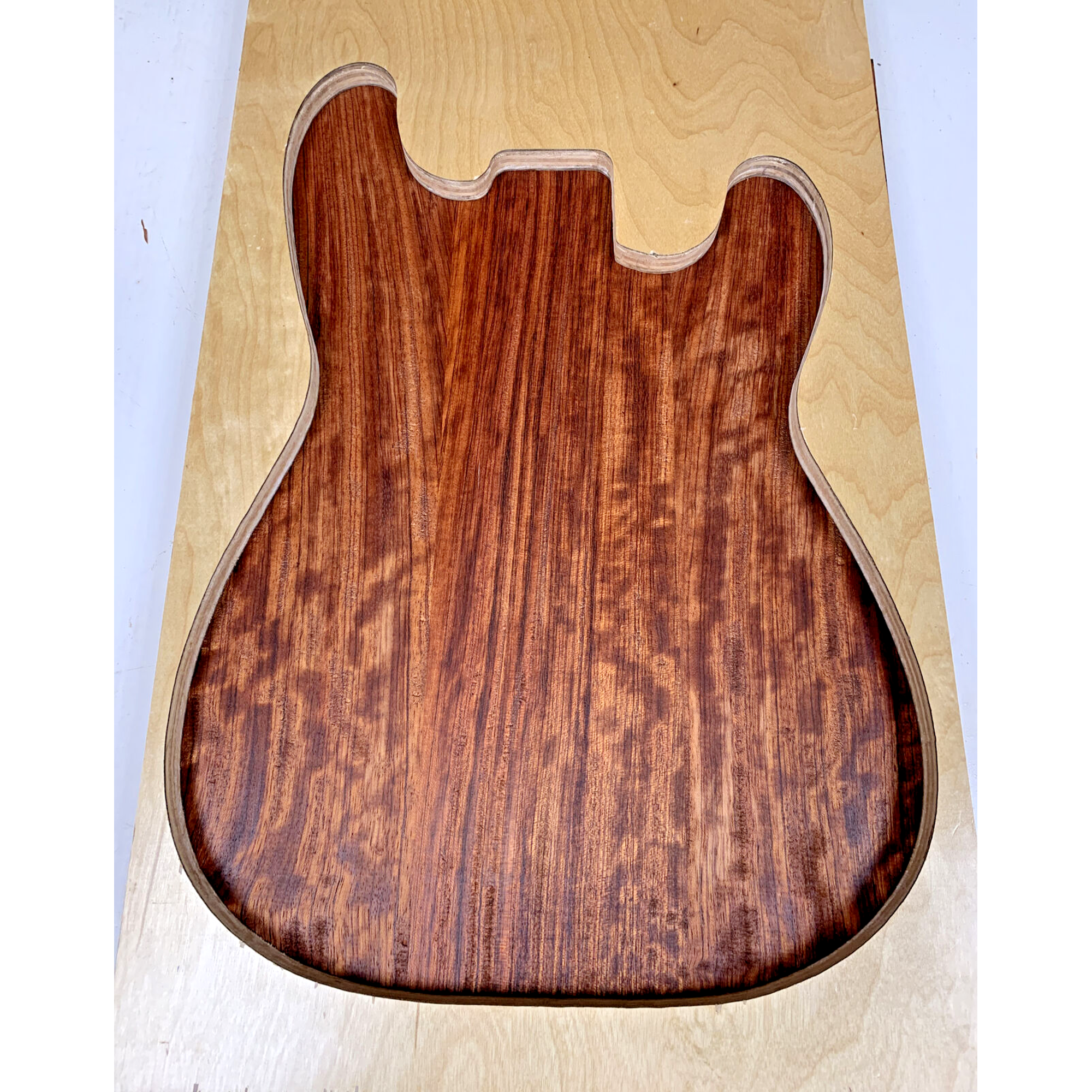 Bubinga Guitar Body Blanks- 21″ x 15″ x 2″ - Exotic Wood Zone - Buy online Across USA 
