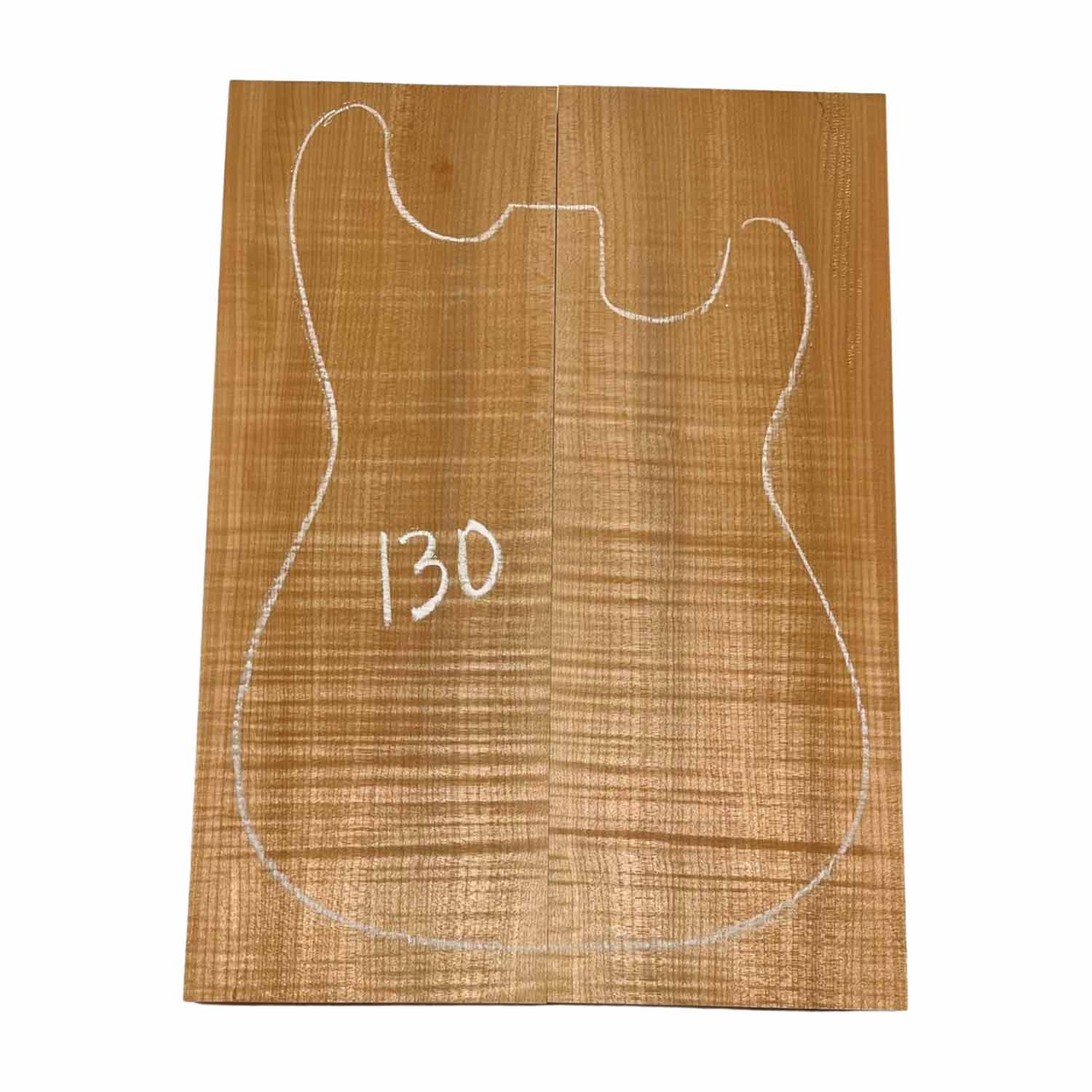 Granadillo Bookmatched Drop Tops para guitarra 21&quot; x 7&quot; x 1/4&quot;