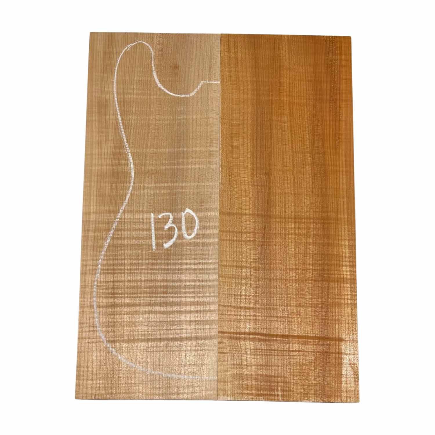 Granadillo Bookmatched Drop Tops para guitarra 21&quot; x 7&quot; x 1/4&quot;