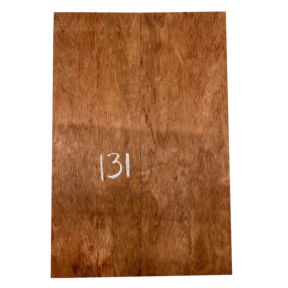 Bubinga Bookmatched Drop Tops para guitarra 21" x 7-3/4" x 5/8" #10