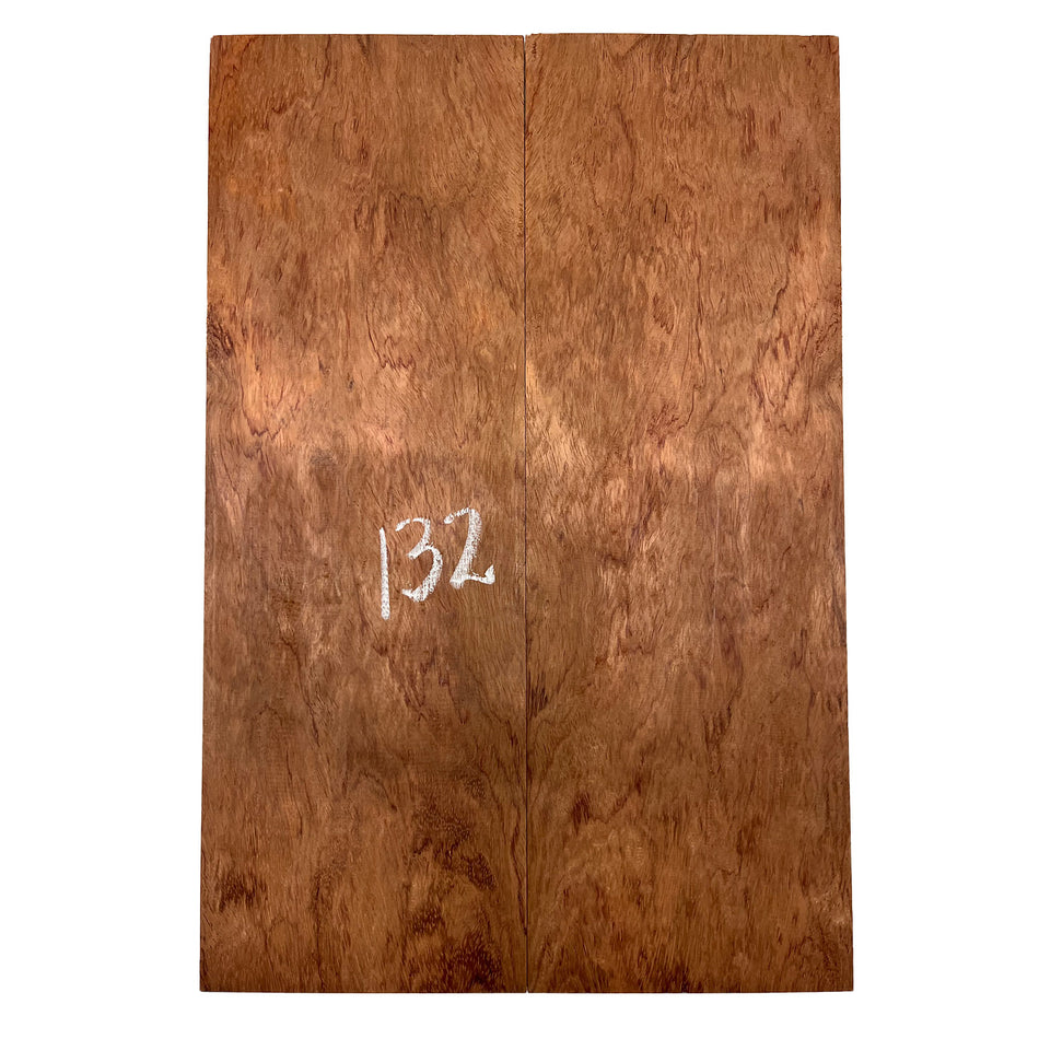 Bubinga Bookmatched Drop Tops para guitarra 21" x 7-3/4" x 5/8" #10