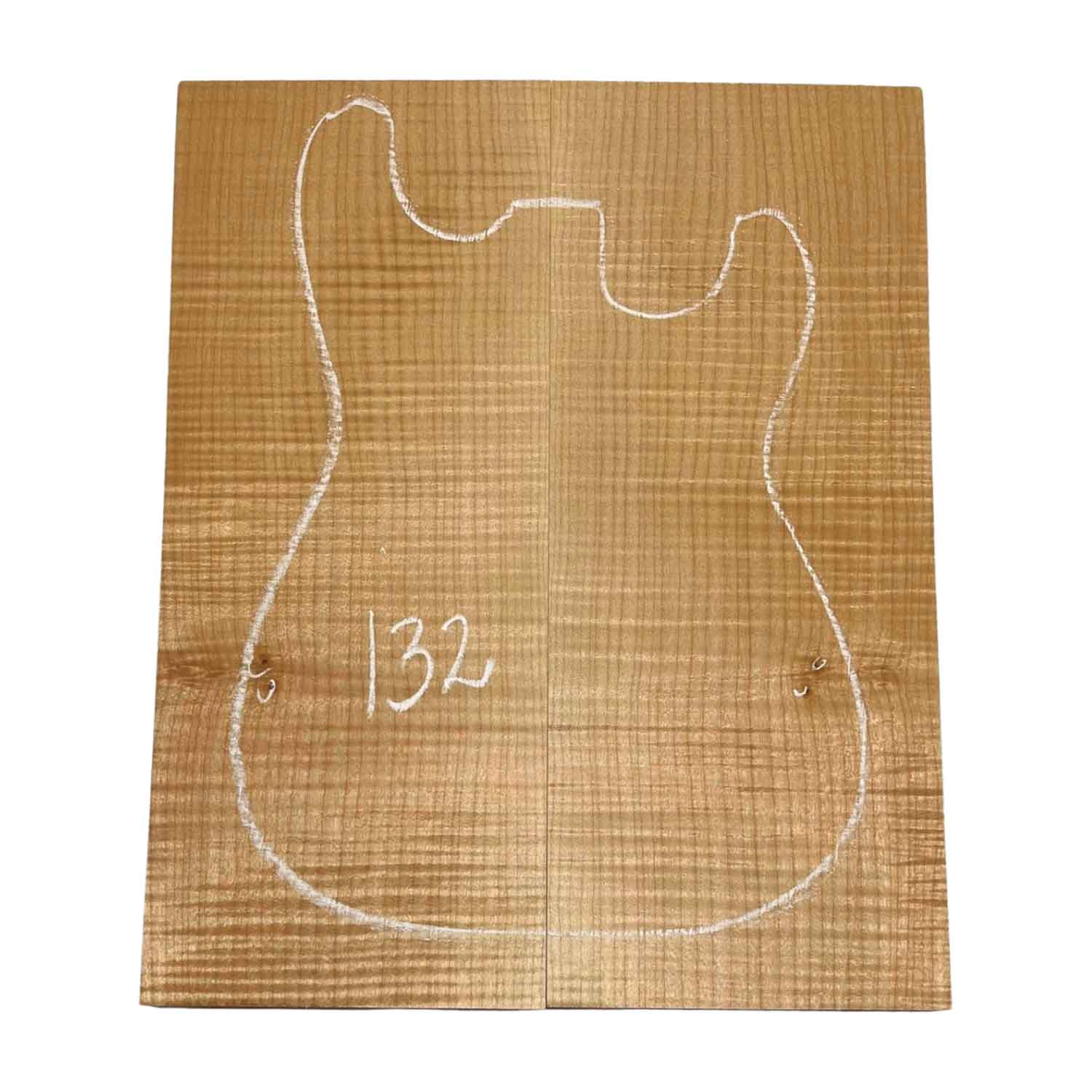 Granadillo Bookmatched Drop Tops para guitarra 21&quot; x 7&quot; x 1/4&quot;