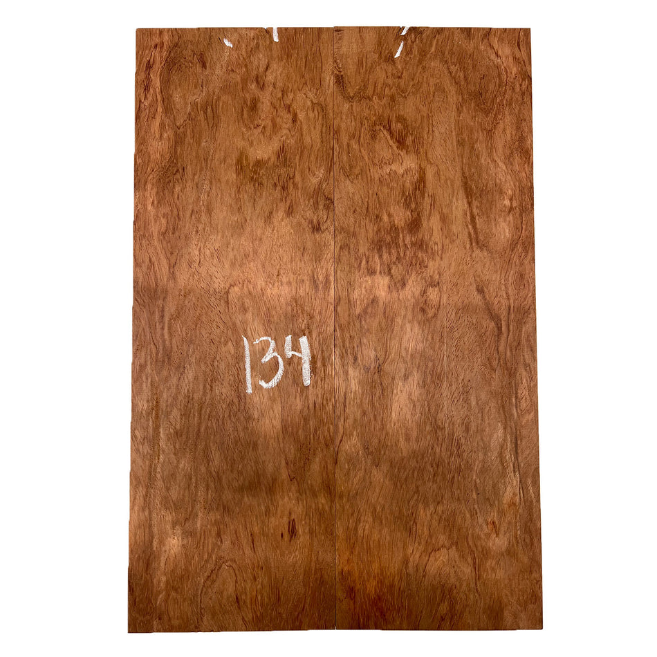 Bubinga Bookmatched Drop Tops para guitarra 21" x 7-3/4" x 5/8" #10