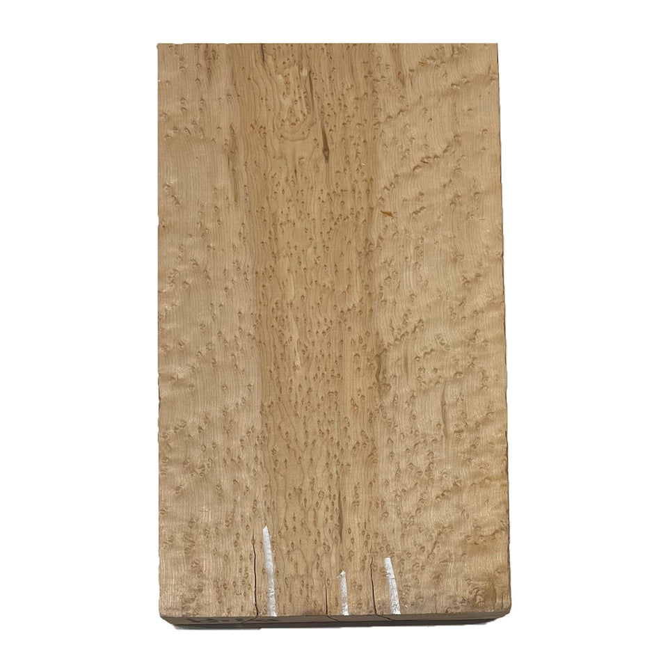 Birdseye Maple Lumber 14" x 8-1/2" x 1-7/8" #149