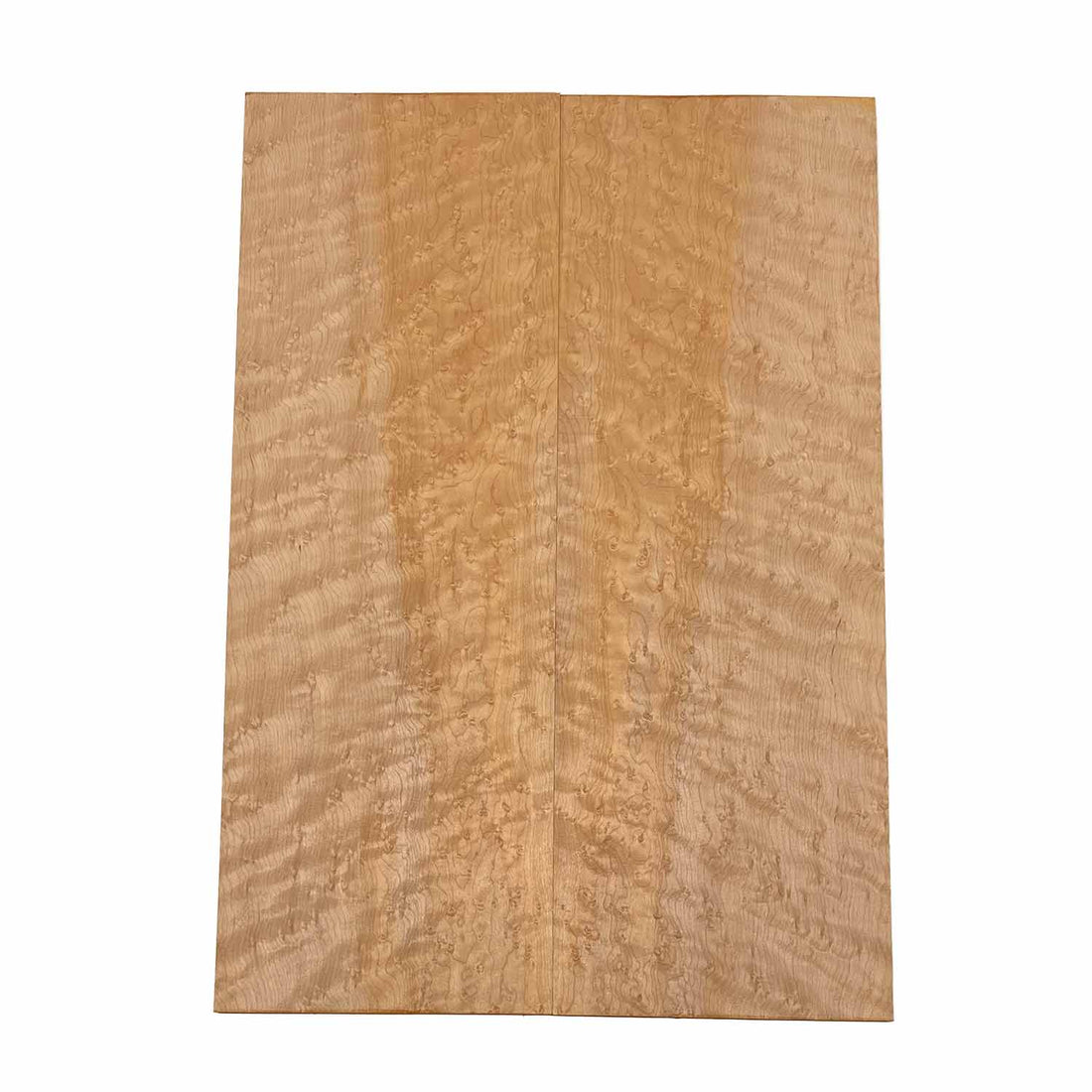 Curly Birdseye Maple Drop Top 21&quot; x 7-1/4&quot; x 3/8&quot; 