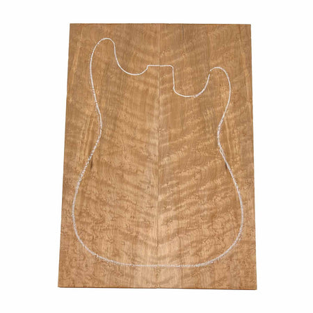 Curly Birdseye Maple Drop Top 21" x 7-1/4" x 3/8" #15-A - Exotic Wood Zone 