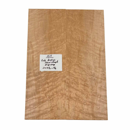 Curly Birdseye Maple Drop Top 21" x 7-1/4" x 3/8" #15-C - Exotic Wood Zone 