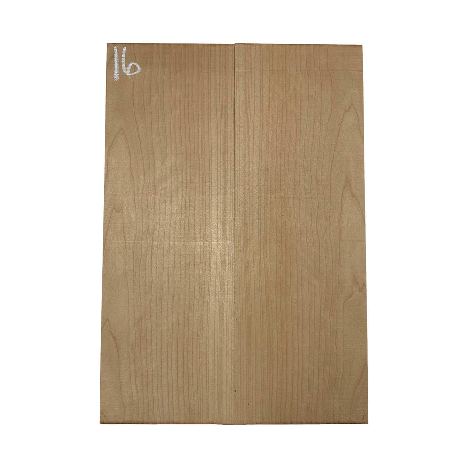 Ambrosia Maple Bookmatched Explorer Juego de tapa abatible para guitarra - 28" x 9" x 1/4"