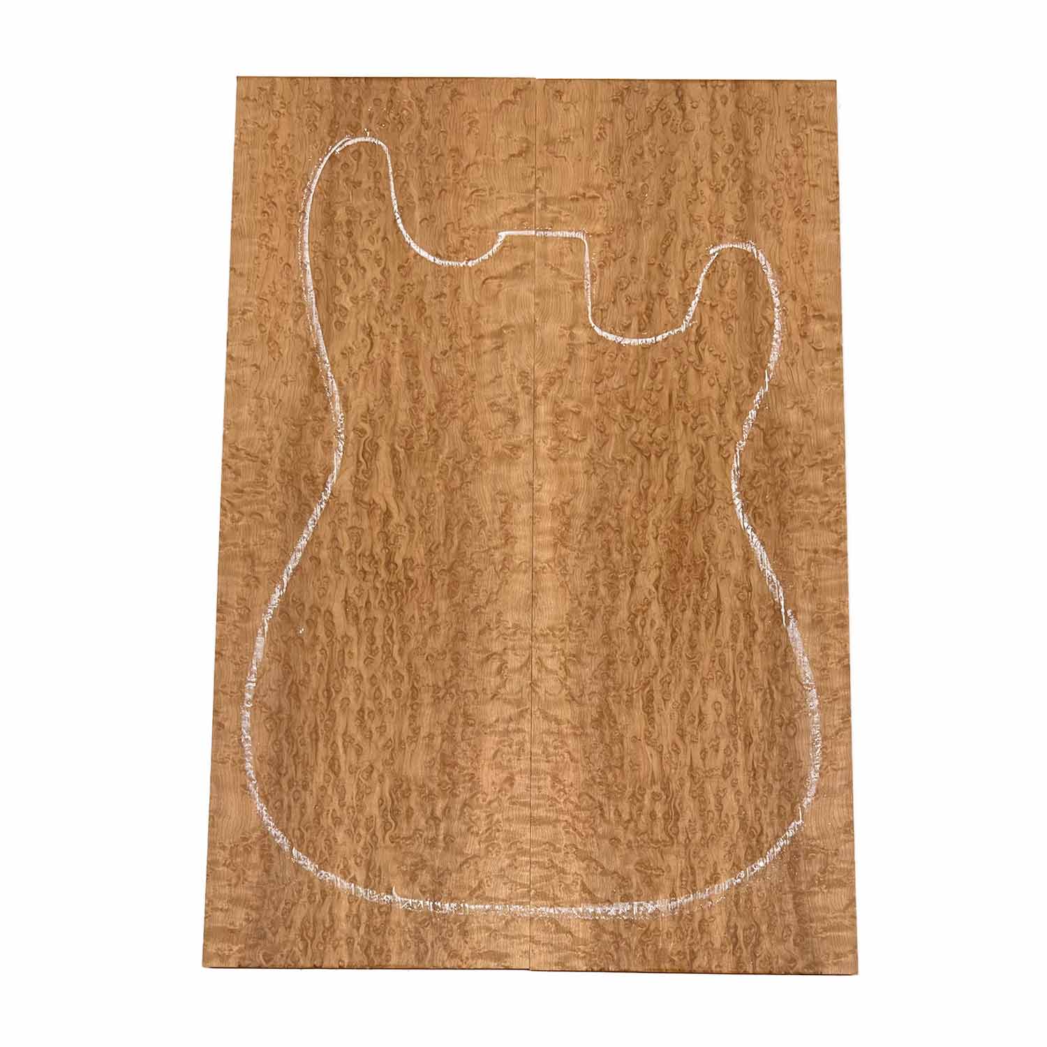 Curly Birdseye Maple Drop Top 21&quot; x 7-1/4&quot; x 3/8&quot; 