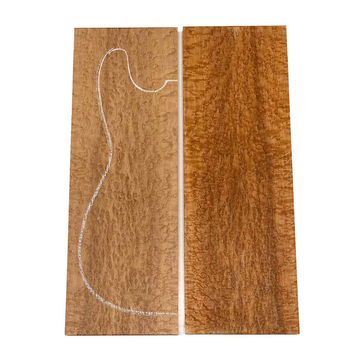 Curly Birdseye Maple Drop Top 21" x 7-1/4" x 3/8" #16-B - Exotic Wood Zone 