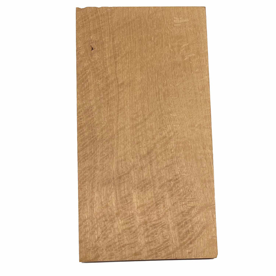 Curly Figured White Oak Lumber 18" x 9-5/8" x 1" #173