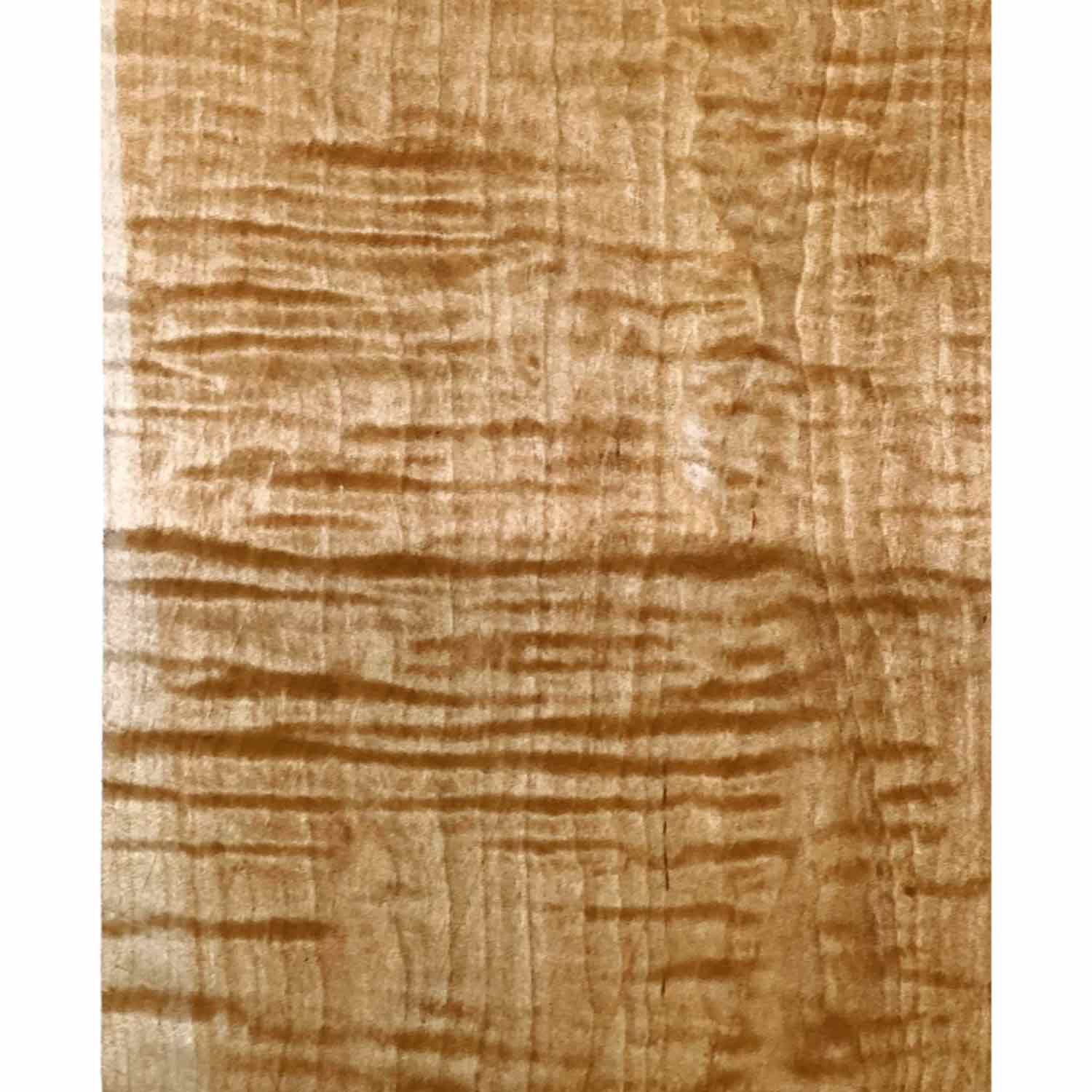 Curly Flame Hard Maple Drop Top 21" x 7-1/4" x 1/4" #17 - D - Exotic Wood Zone 