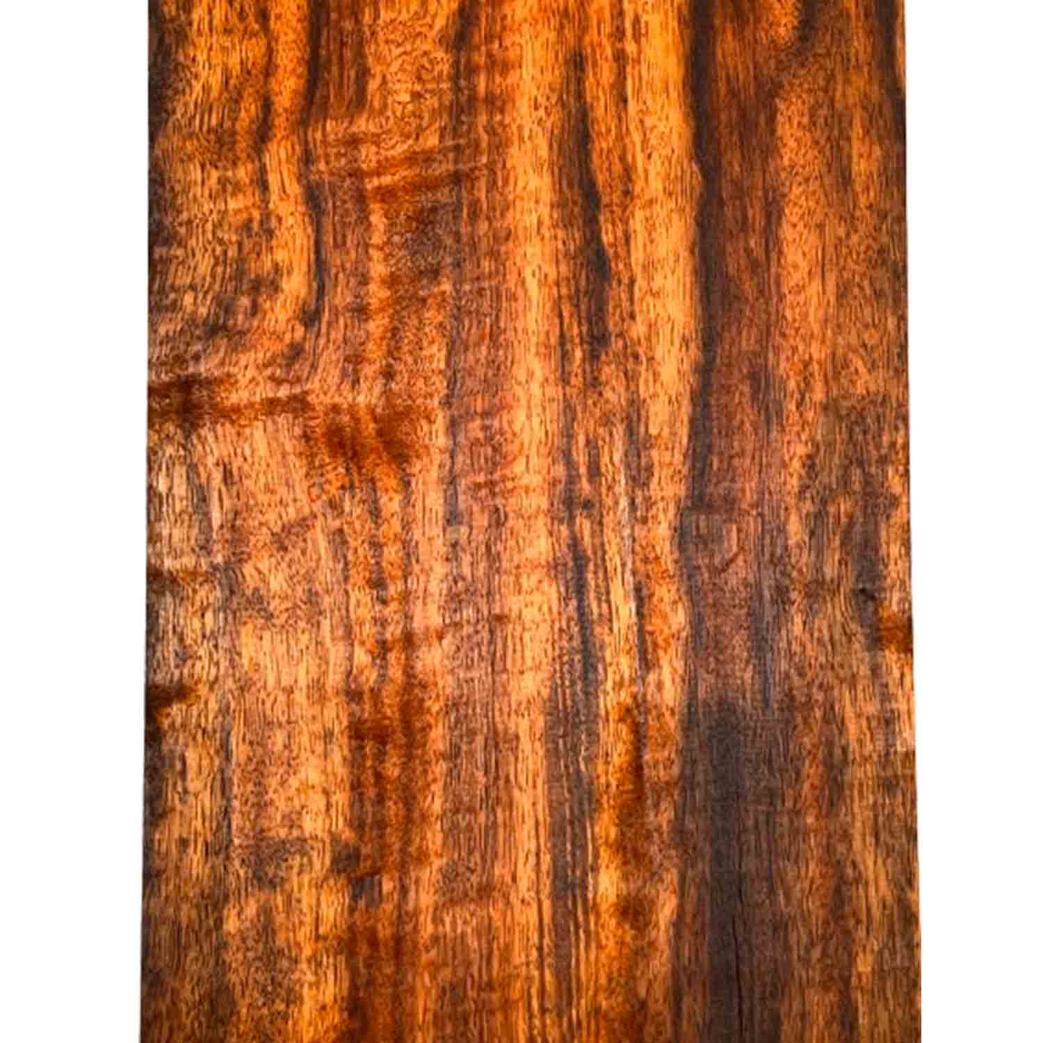 Flame Goncalo Alves  Drop Top 21" x 7" x 1/4" #181-A - Exotic Wood Zone 