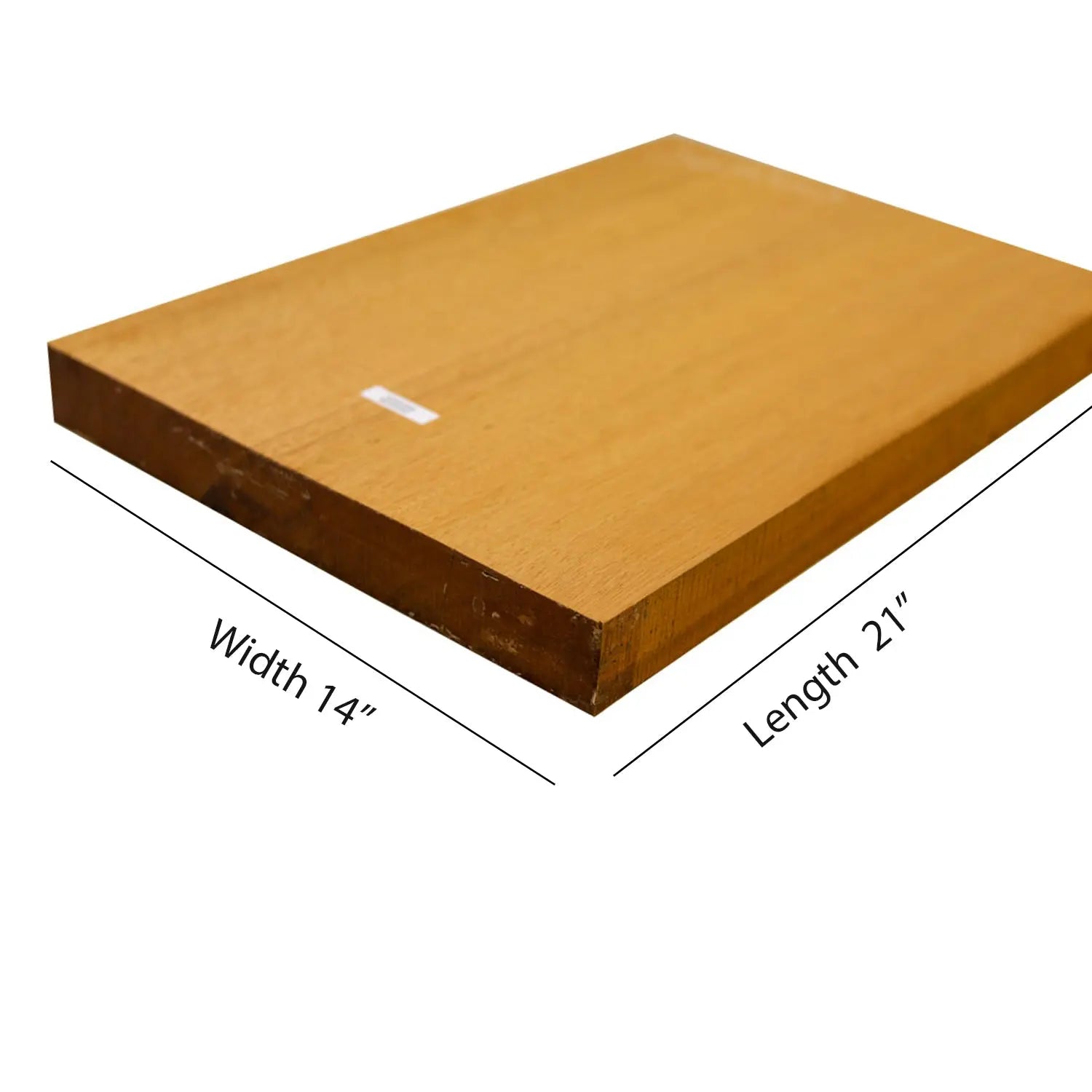 Honduran Mahogany Body Blanks - 21" x 14" x 2" -  Single Piece Solid Body - Exotic Wood Zone - Buy online Across USA 