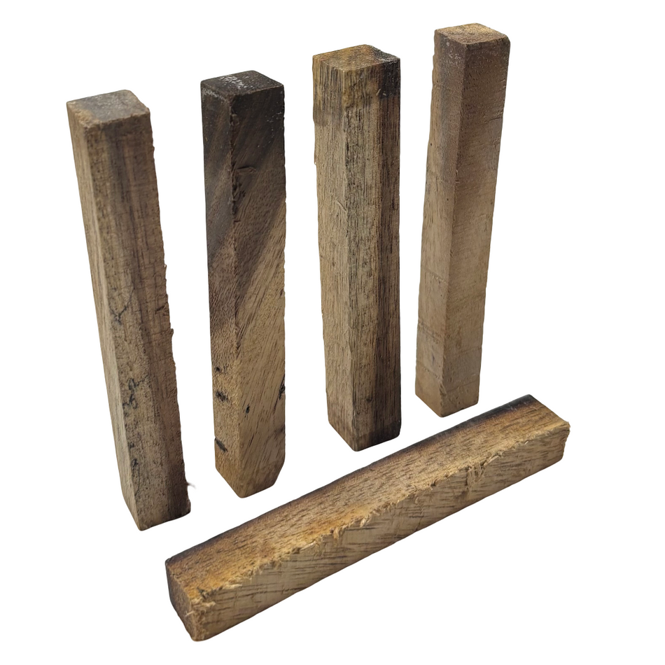 Bi Color Indian Walnut Wood Pen Blanks