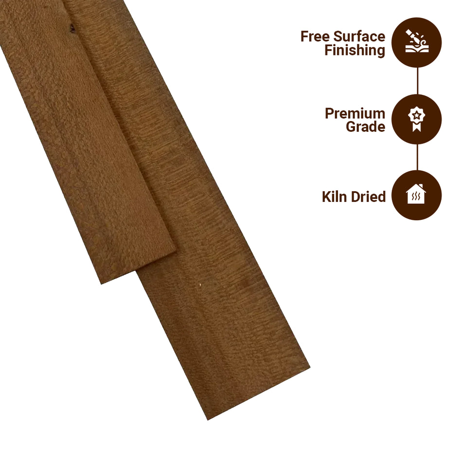 Premium Leopardwood 4/4 Lumber