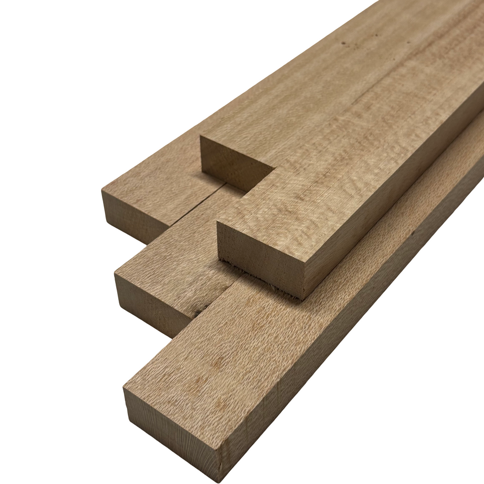 Silky Oak Cutting Board Lumber - 3/4" x 2" (4 Pieces)