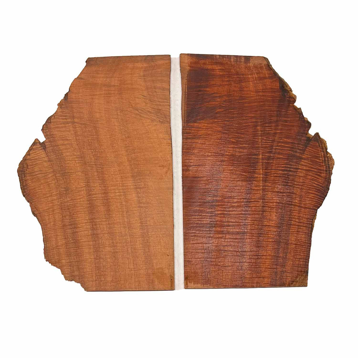 Flame Koa Bookmatched Burl 11" x 6" x 3/16" #2000 - Exotic Wood Zone 