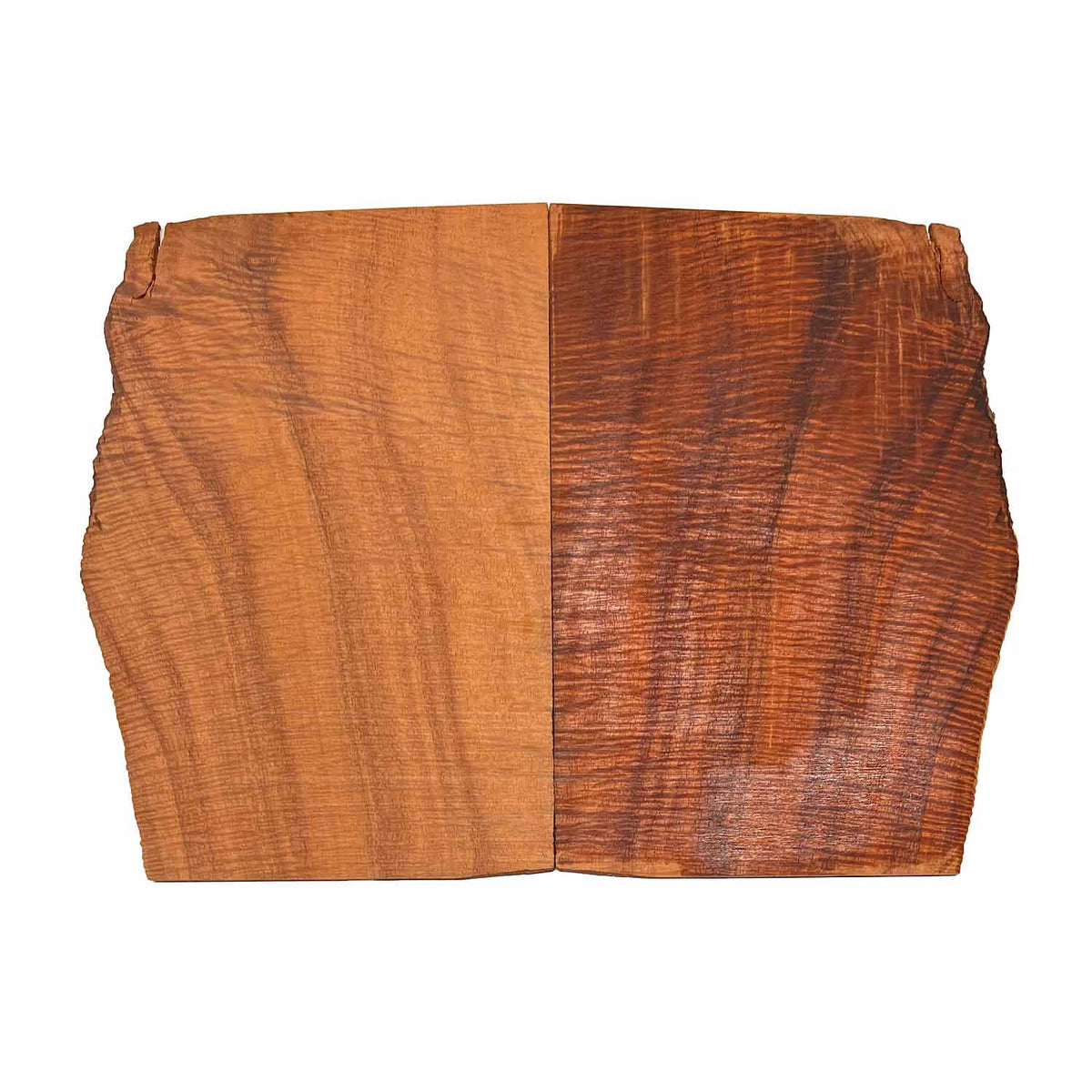 Flame Koa Bookmatched Burl 11-1/2" x 7-1/2" x 3/16" #2001 - Exotic Wood Zone 