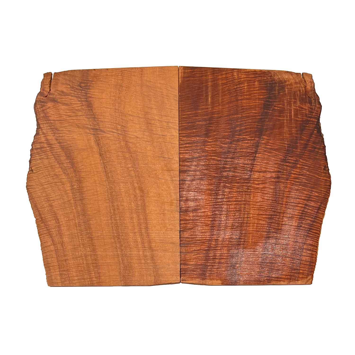 Flame Koa Bookmatched Burl 11-1/2&quot; x 7-1/2&quot; x 3/16&quot; 