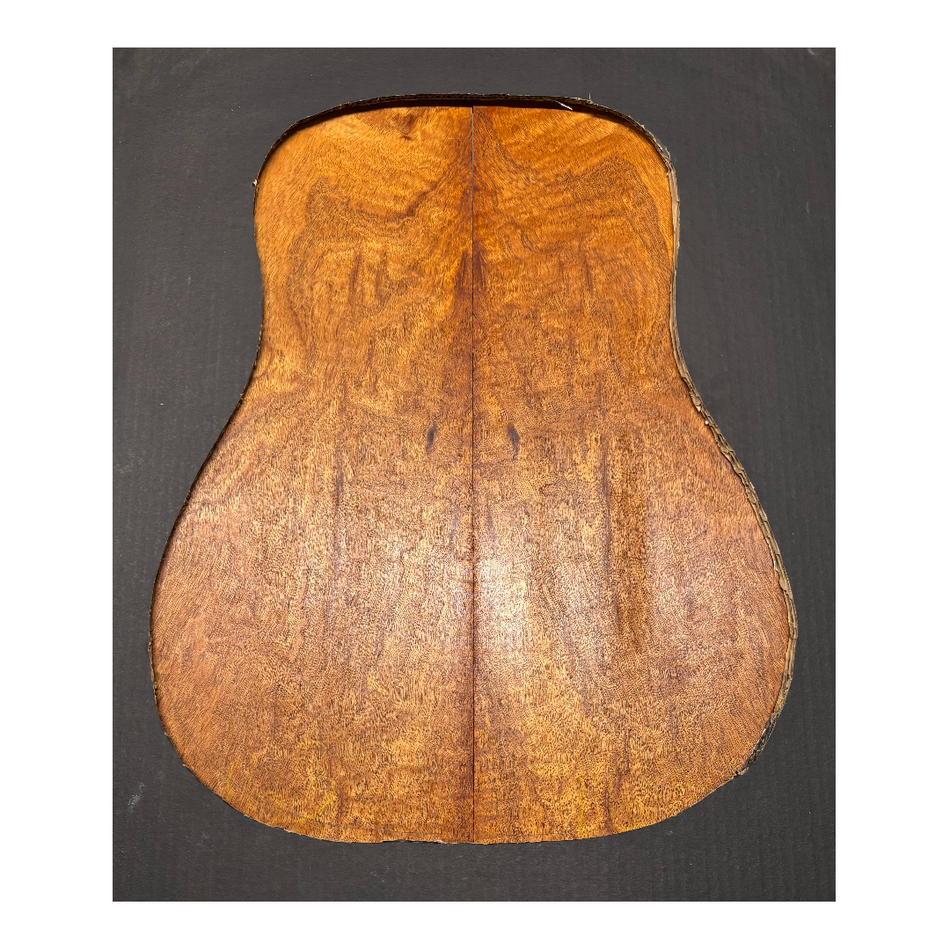 Juego de fondo y aros de guitarra de grado AAAA Dreadnought de palisandro de la India Oriental #61 