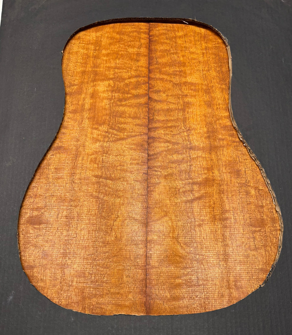 Juego de fondo y aros de guitarra de grado AAAA Dreadnought de palisandro de la India Oriental #61 