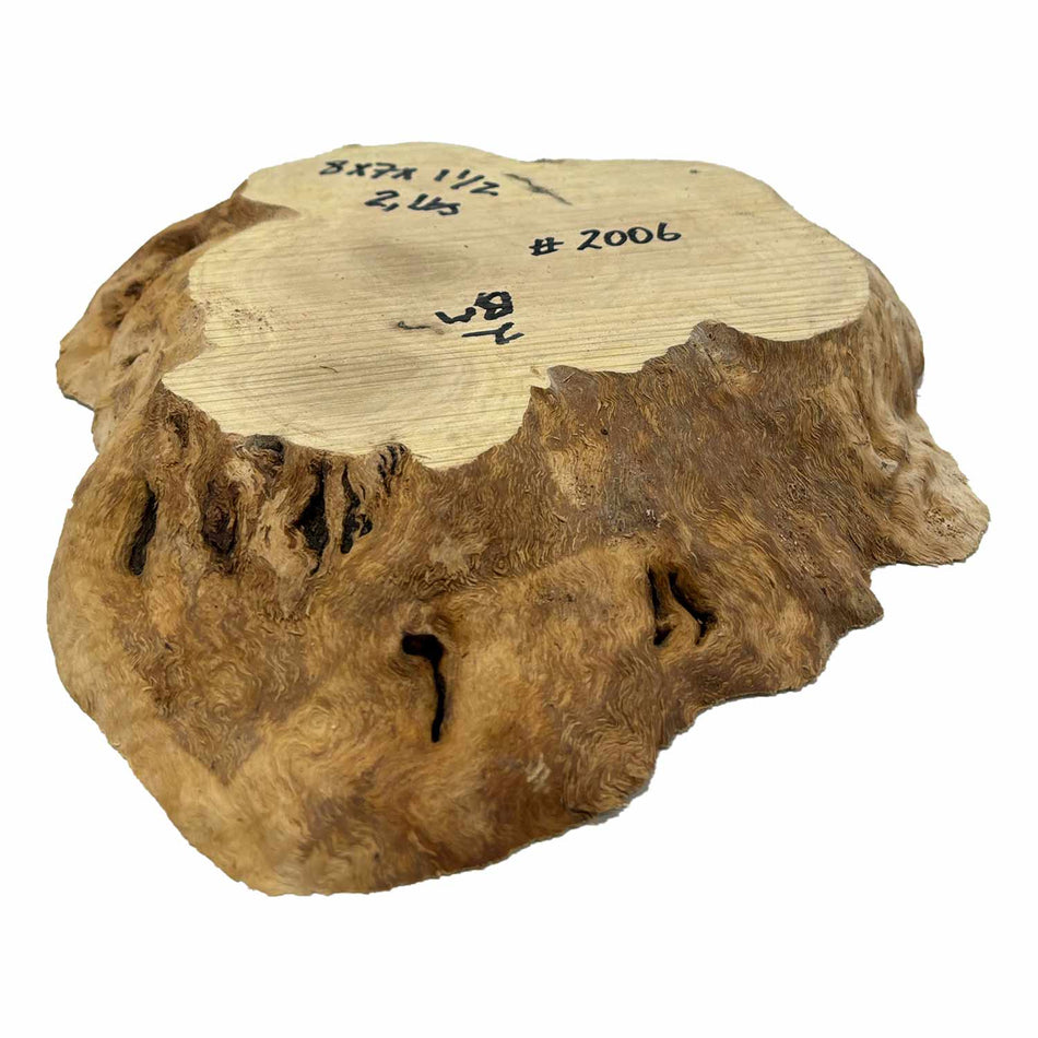 Brown Mallee Burl Cookies 8" x 7" x 1-1/2"  2 Lbs | #2006