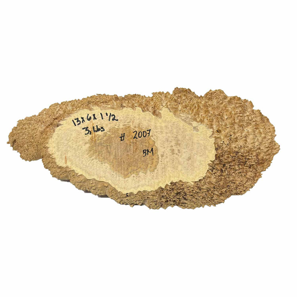 Brown Mallee Burl Cookies 13" x 6" x 1-1/2"  3 Lbs | #2007